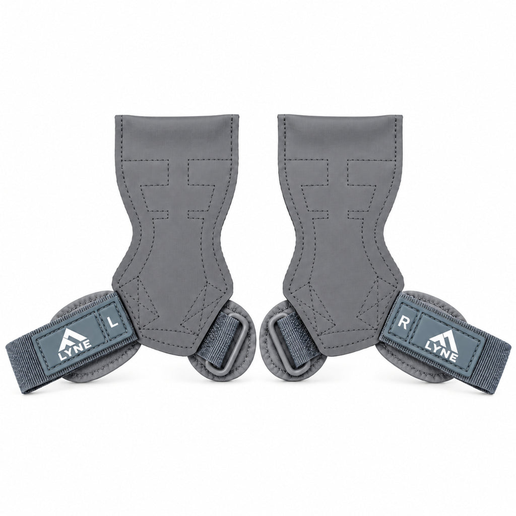 LYNE Lifting Grips with Wrist Support