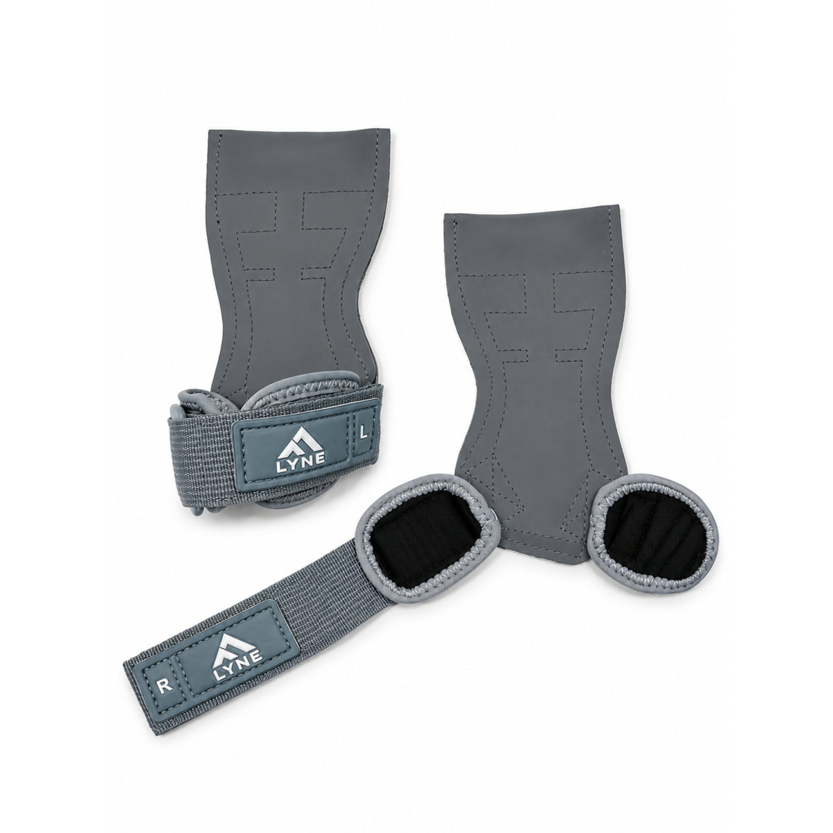 LYNE Lifting Grips with Wrist Support