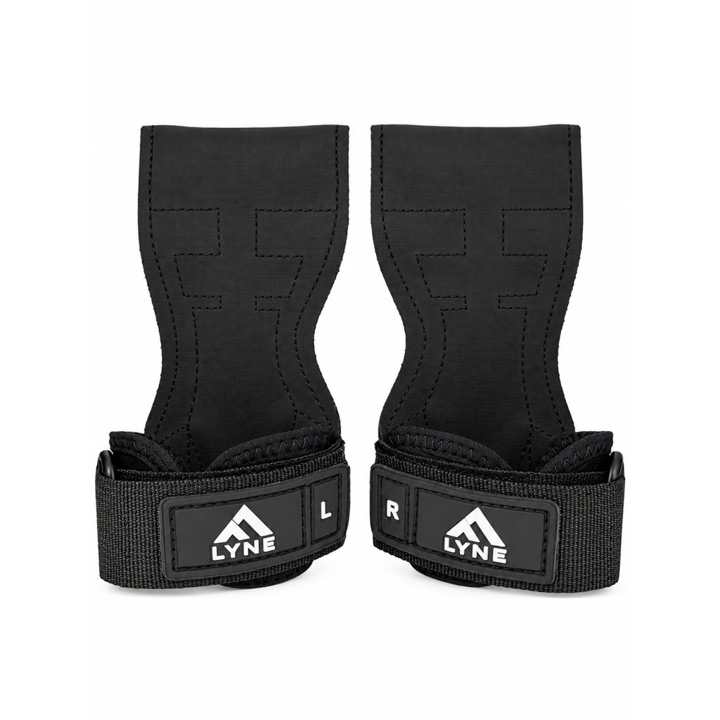 LYNE Lifting Grips with Wrist Support