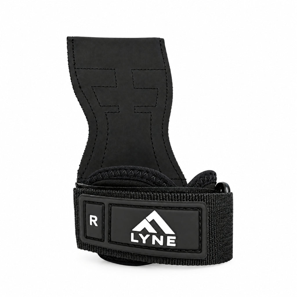 LYNE Lifting Grips with Wrist Support