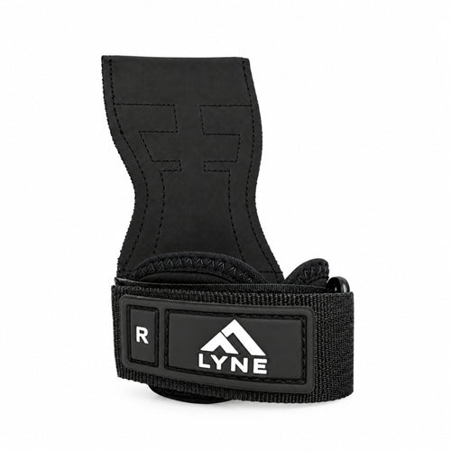 LYNE Lifting Grips with Wrist Support