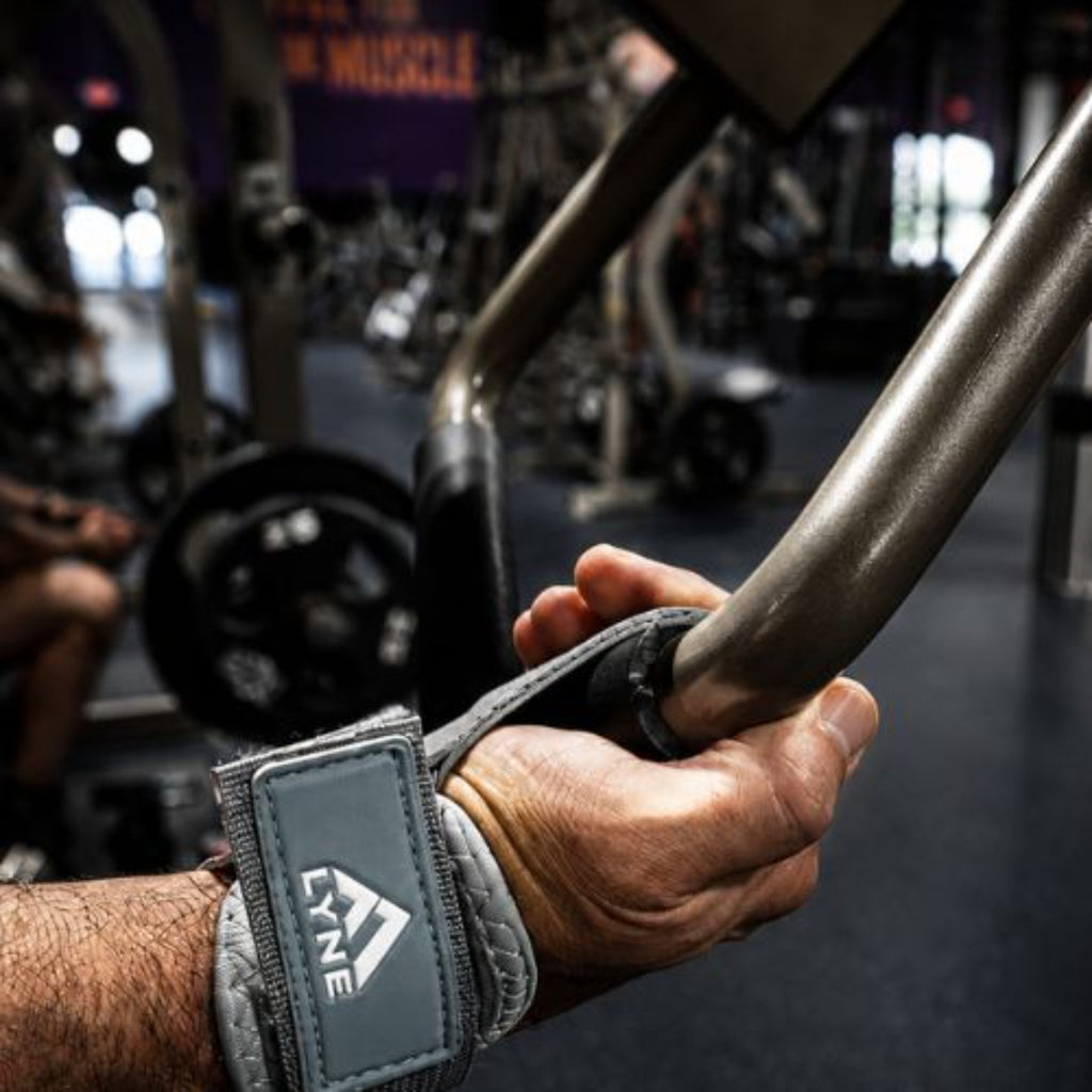 Lyne Lifting Grips with Wrist Support