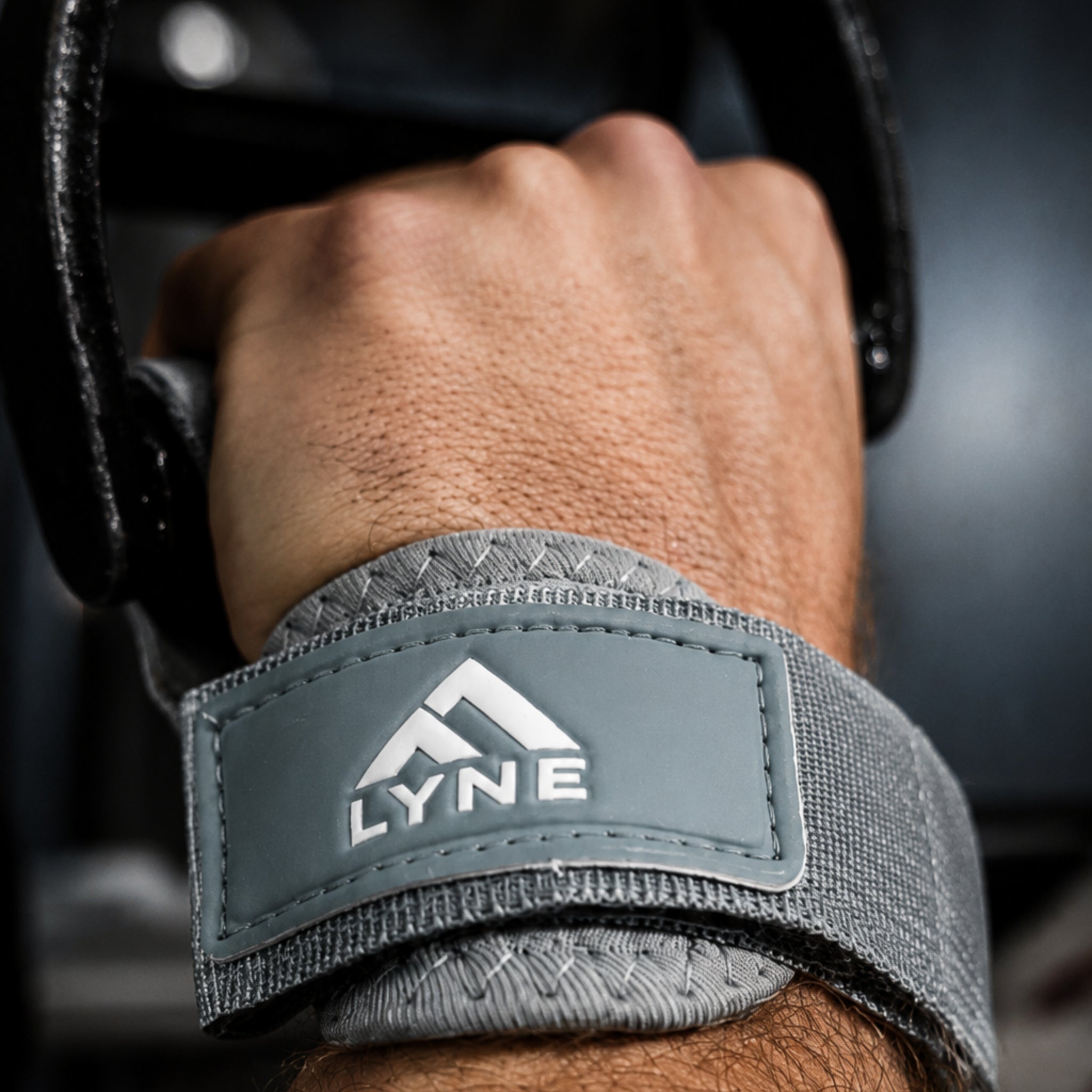 Lyne Lifting Grips with Wrist Support